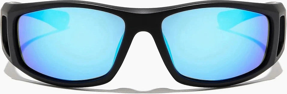 Ritual Vision Dragster Matte Black/Blue Mirror Polarised Lenses