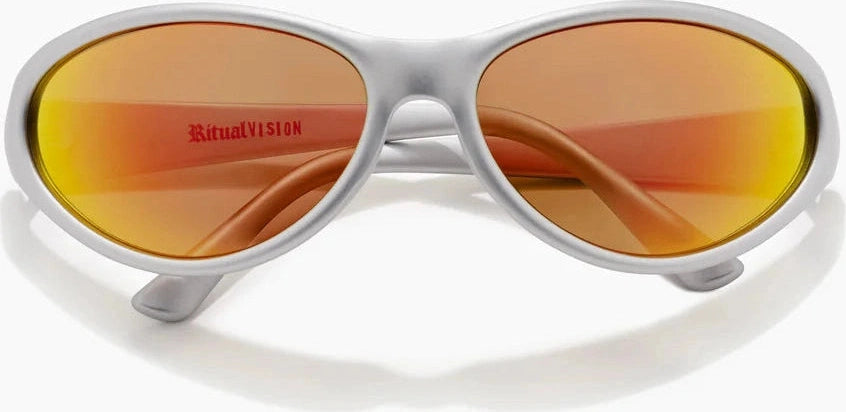 RITUAL VISION Morphine MATTE CHROME / ORANGE REFLECTIVE POLARISED