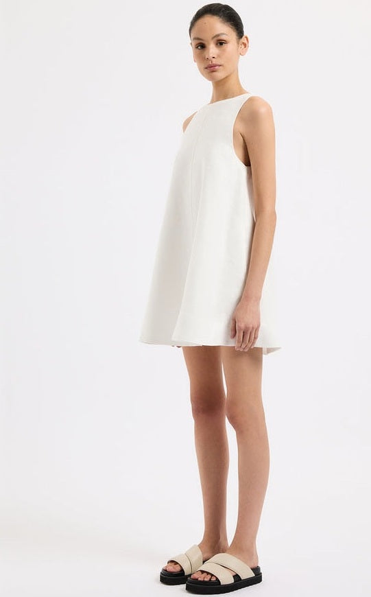 NUDE LUCY Nemi linen dress - White