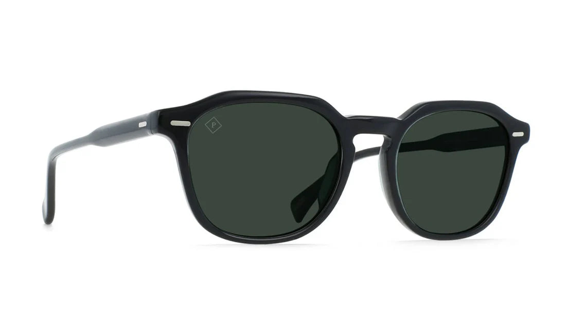 RAEN CLYVE Recycled Black / Green Polarized