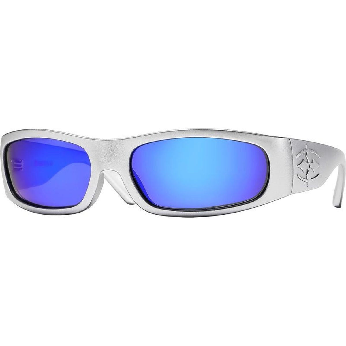 Ritual Vision Parasite Matte Chrome/Blue Mirror Polarised Lenses