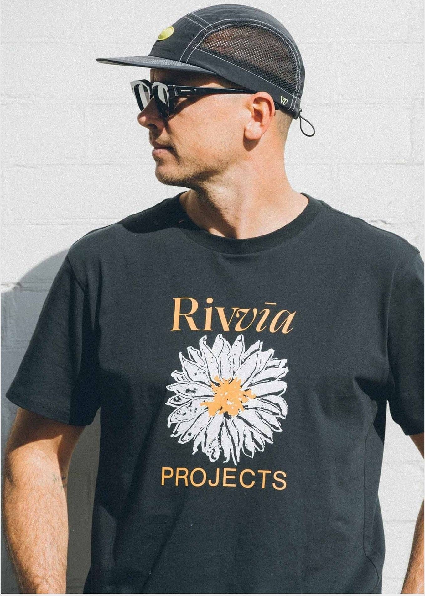 RIVVIA Blossom t-shirt - Black