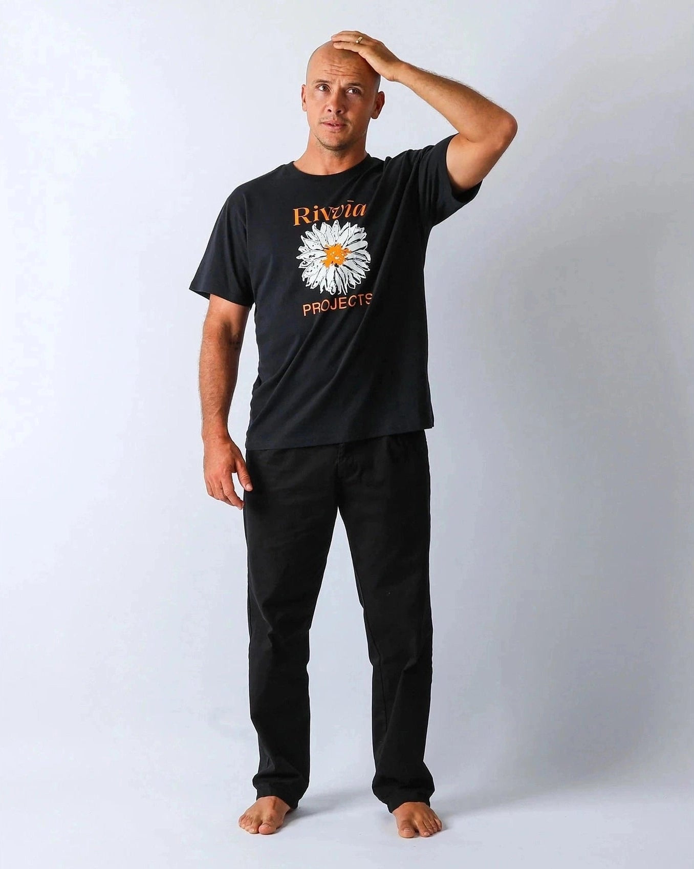 RIVVIA Blossom t-shirt - Black