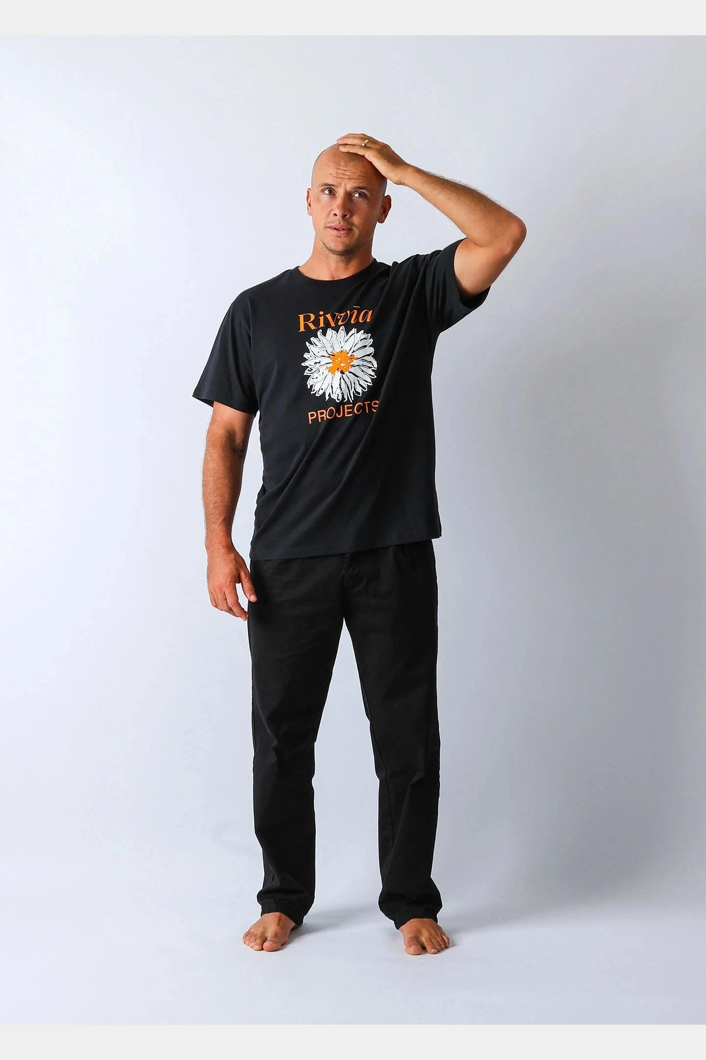 RIVVIA Blossom t-shirt - Black
