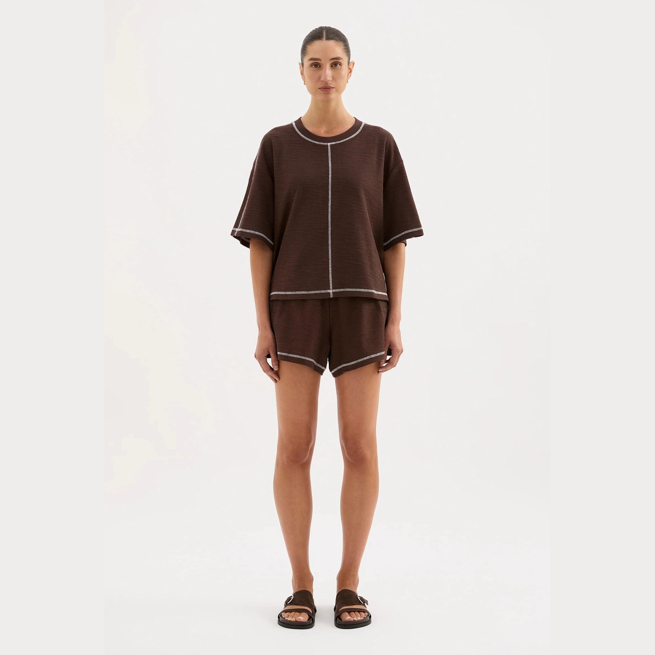 NUDE LUCY Sutton Short - Chocolate