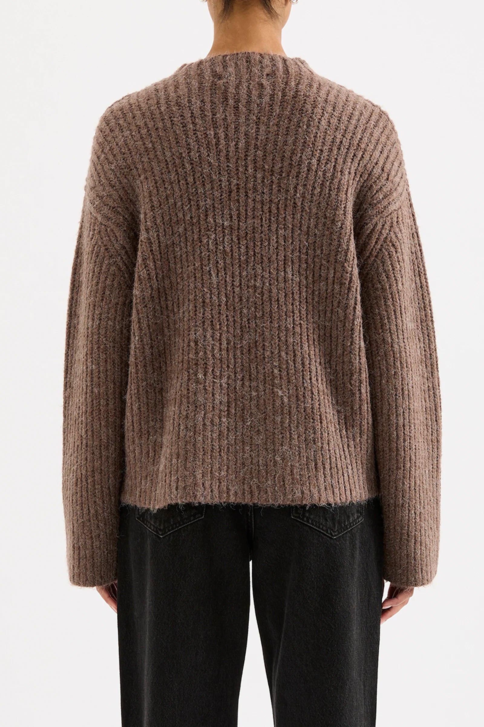 NUDE LUCY Parker knit - Bark