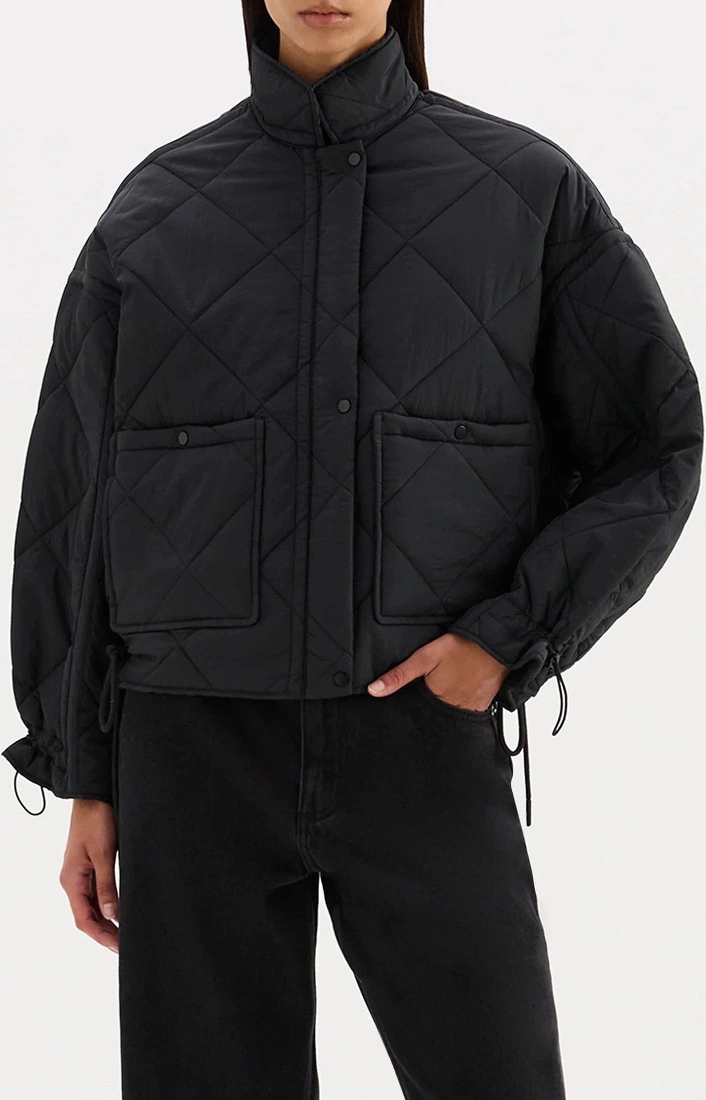 NUDE LUCY Sloane puffer jacket - Black