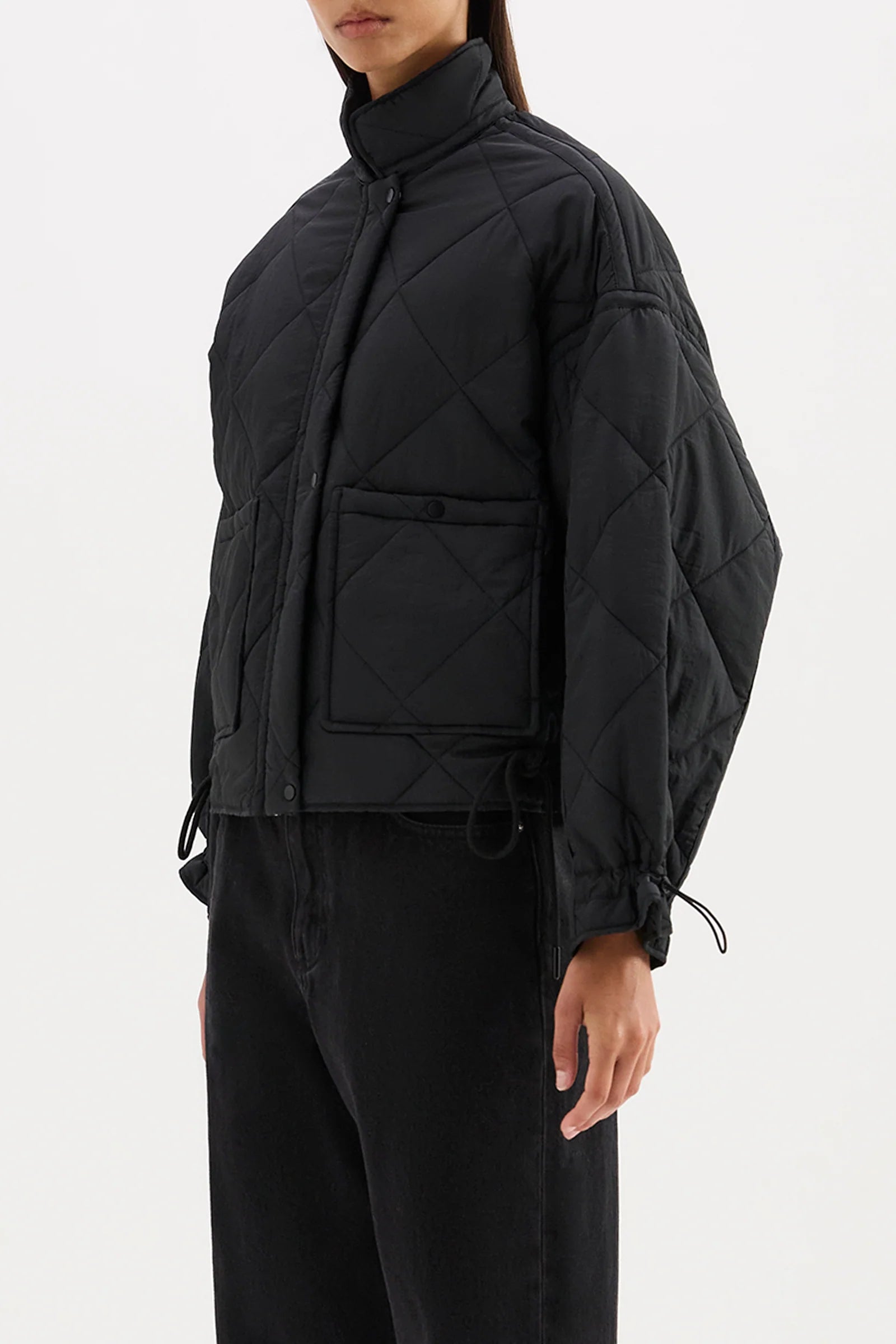 NUDE LUCY Sloane puffer jacket - Black