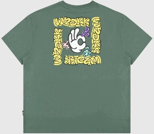 WNDRR mood box fit tee - Dark green