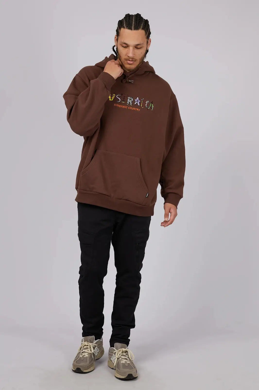 ST GOLIATH Australia hoodie - Brown