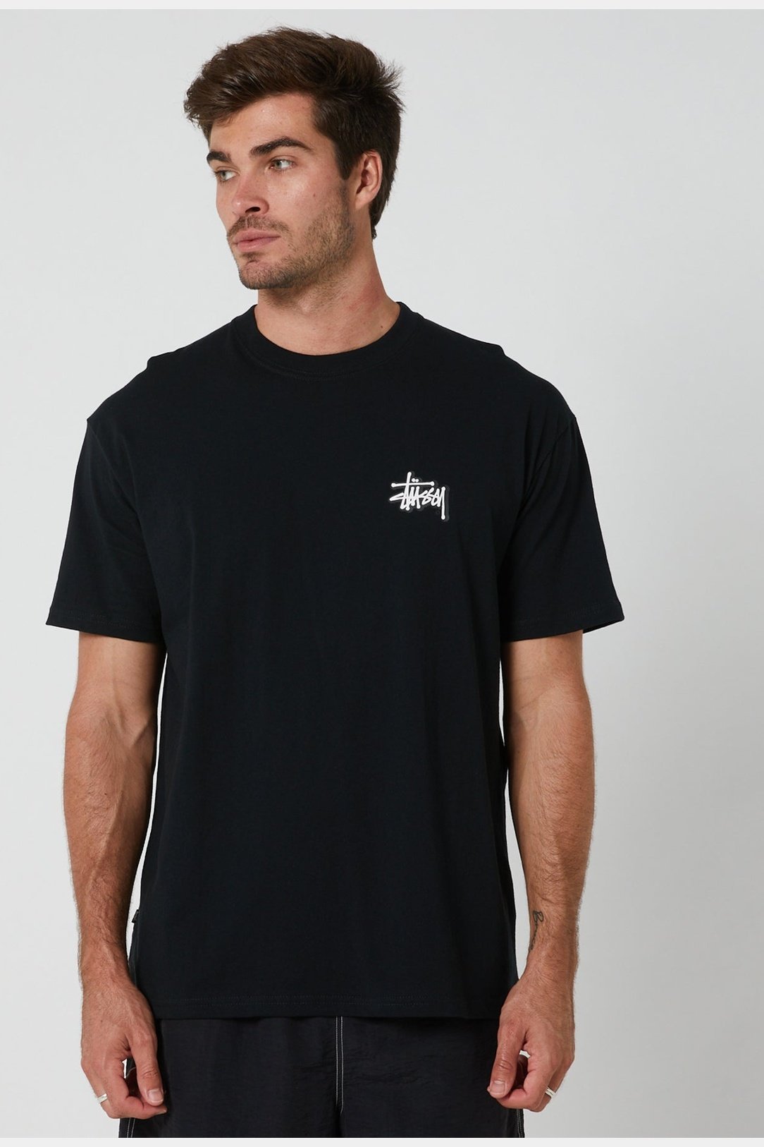 STUSSY - Graffiti LCB Ss Tee - Black