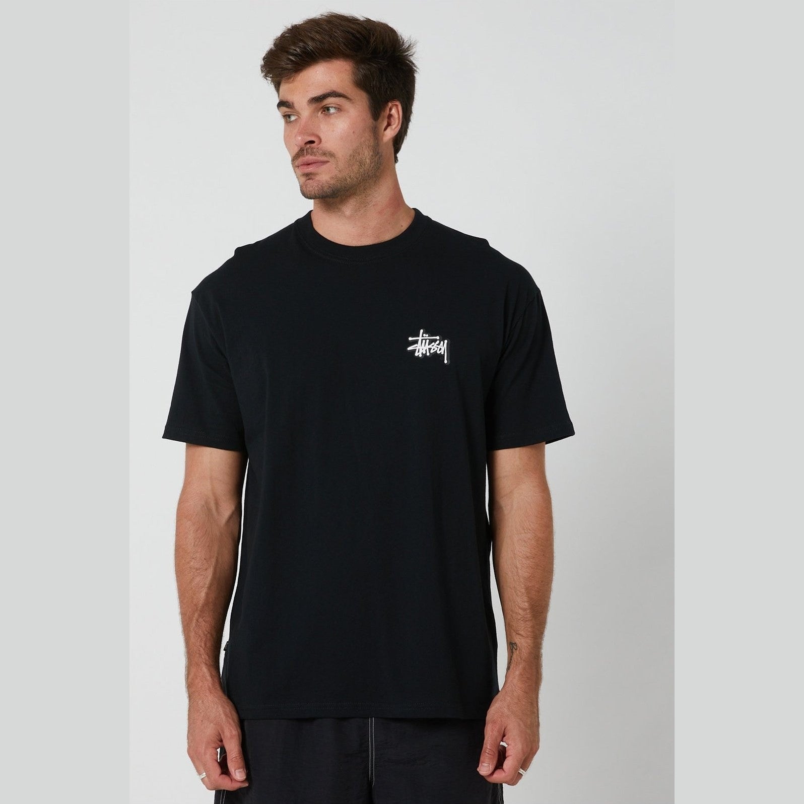 STUSSY - Graffiti LCB Ss Tee - Black