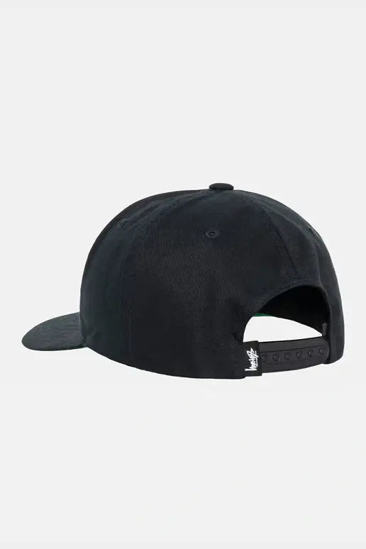 STUSSY - Stock snapback cap - Black