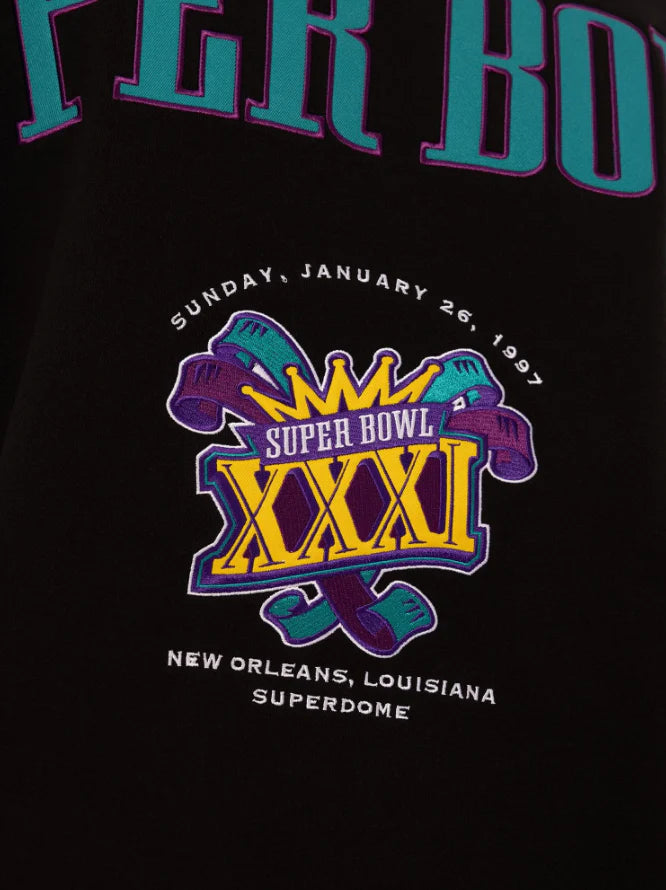 MITCHELL & NESS Super bowl XXI crew - Black