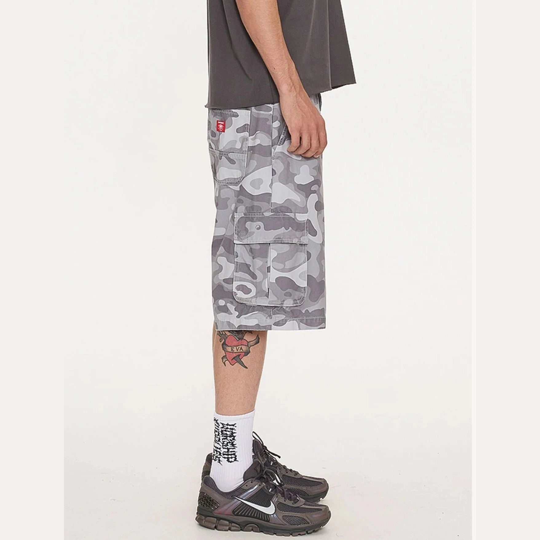 WORSHIP Crunk Cargo Short - Snow Camo