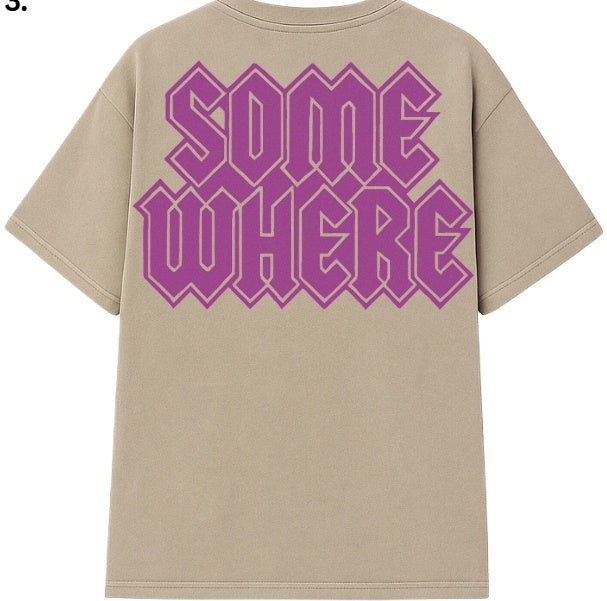 Somewhere Mini - Rogue Tee - Bone