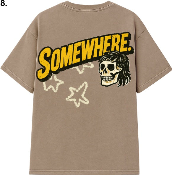 Somewhere - Stargazer Tee - Brown