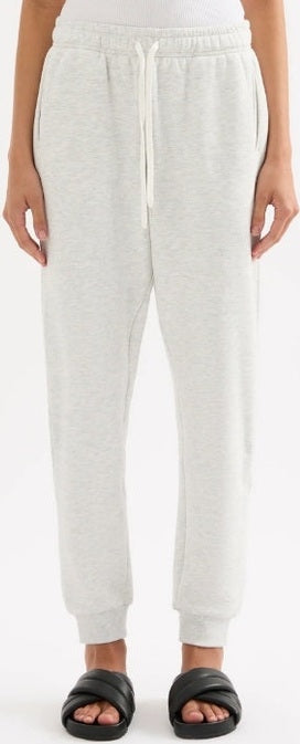 Nude lucy carter classic trackpants in Snow Marle