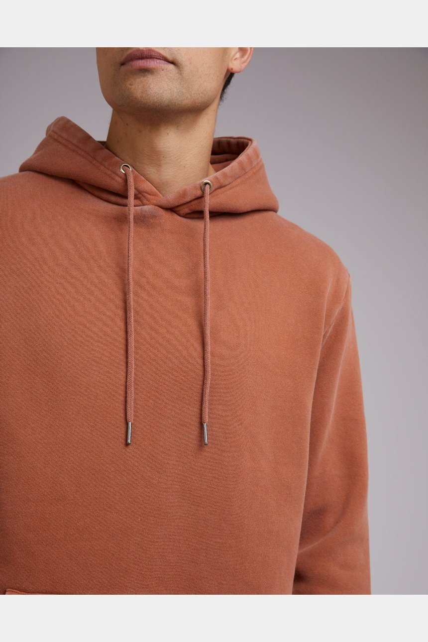 Silent Theory CURVED HEM HOODY CLAY