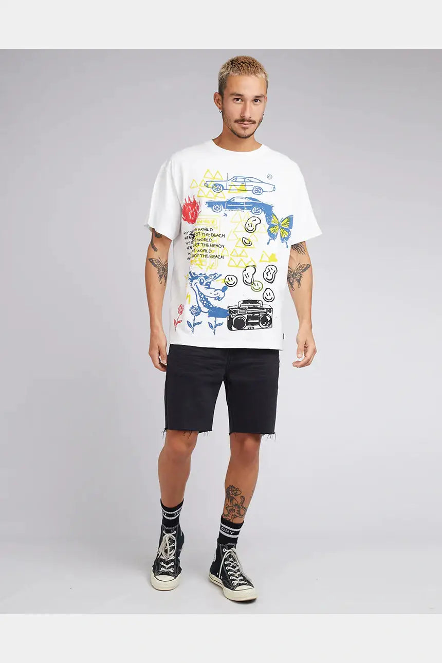 Silent Theory Muse Tee White