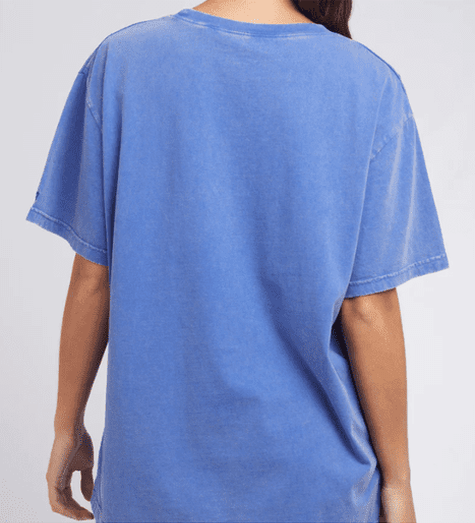 Silent theory society tee - blue