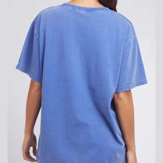 Silent theory society tee - blue