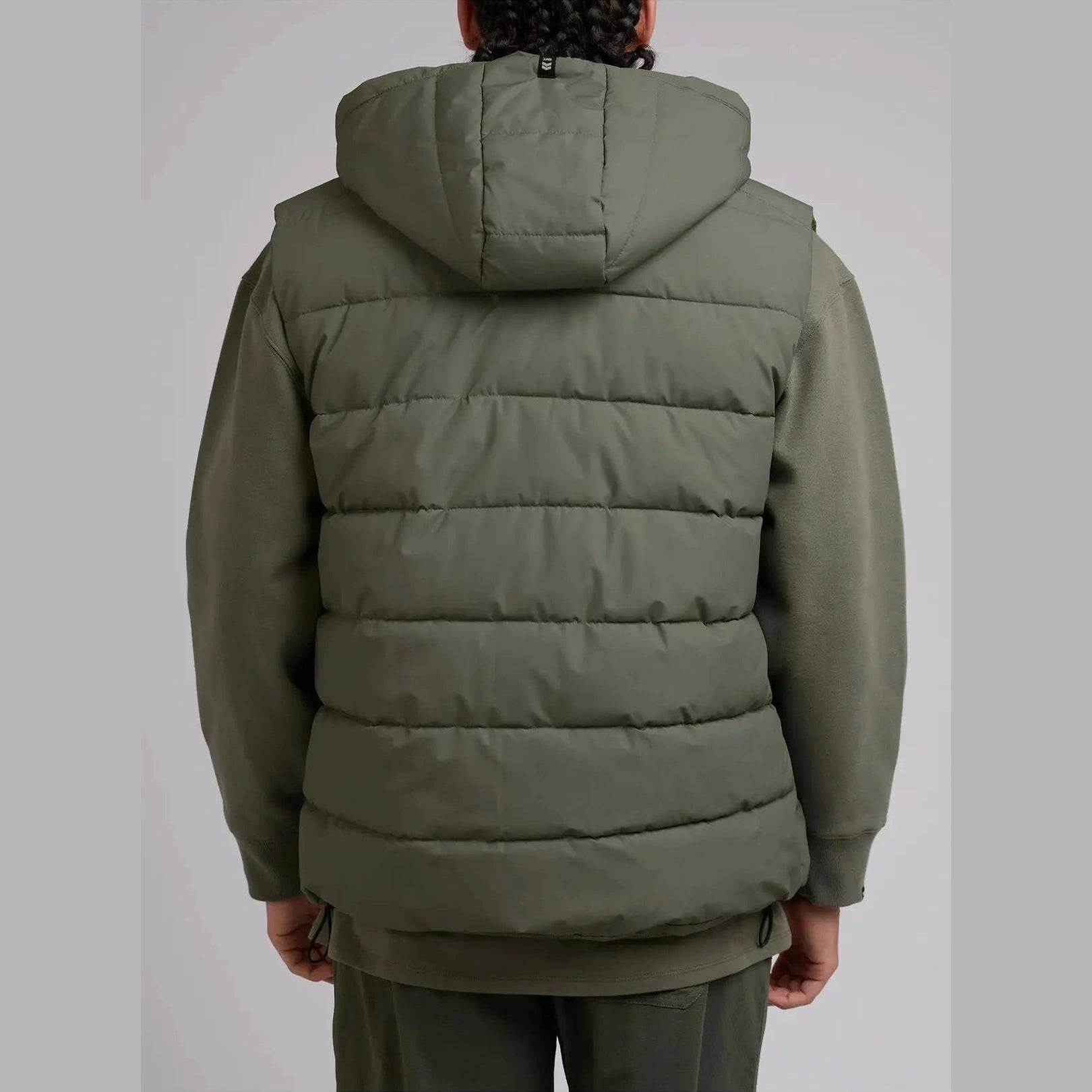 St Goliath Domain Puffer Vest - Green