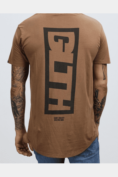 St goliath boxed a-p tee - brown