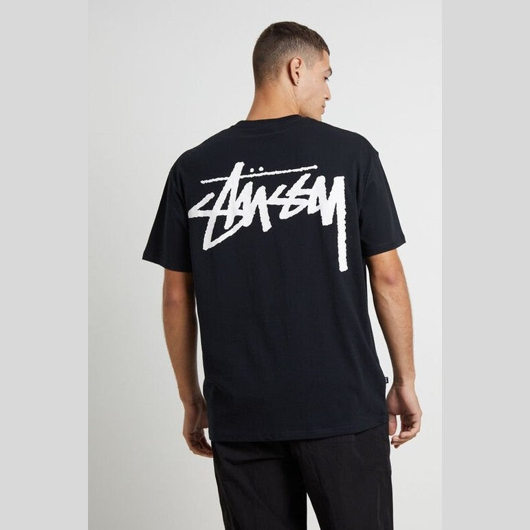 Stussy - bigger stock ss tee black