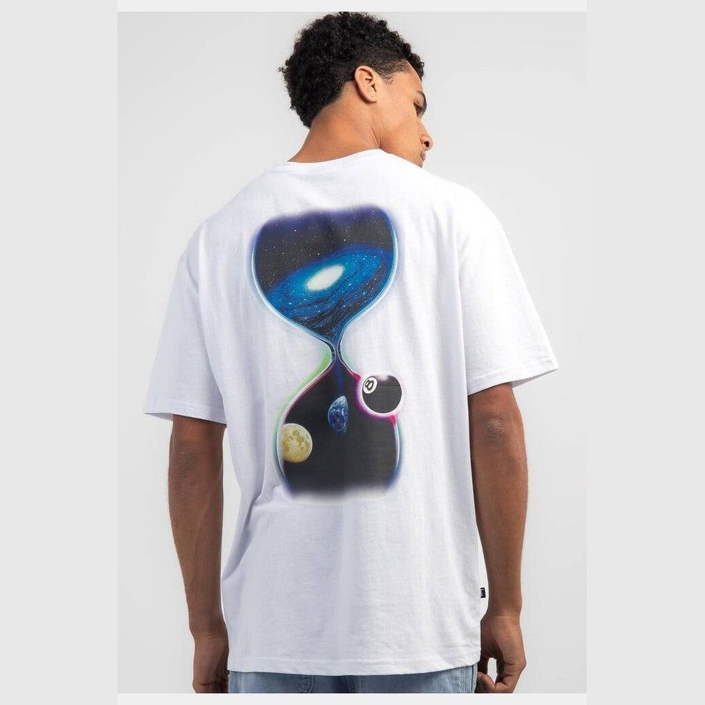 Stussy galaxy solid ss tee - white