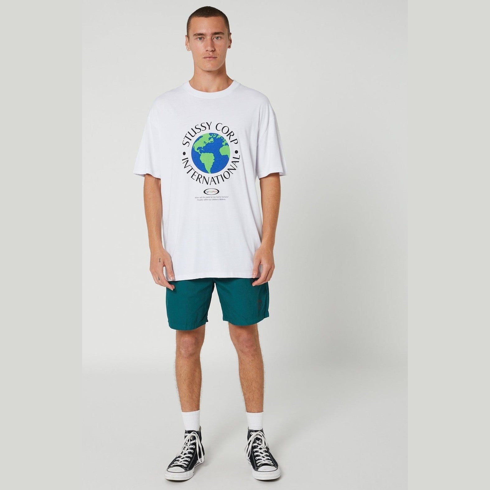 Stussy utopia 50/50 ss tee