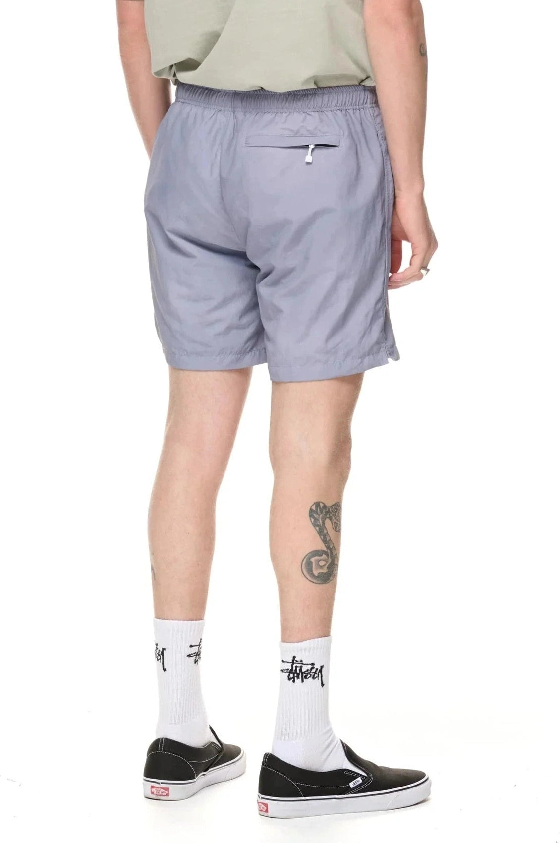 Stussy wave dye watershort - grey