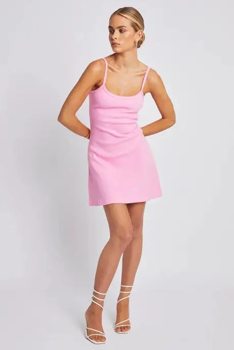 Summi Summi A Line Dress - Candy Pink