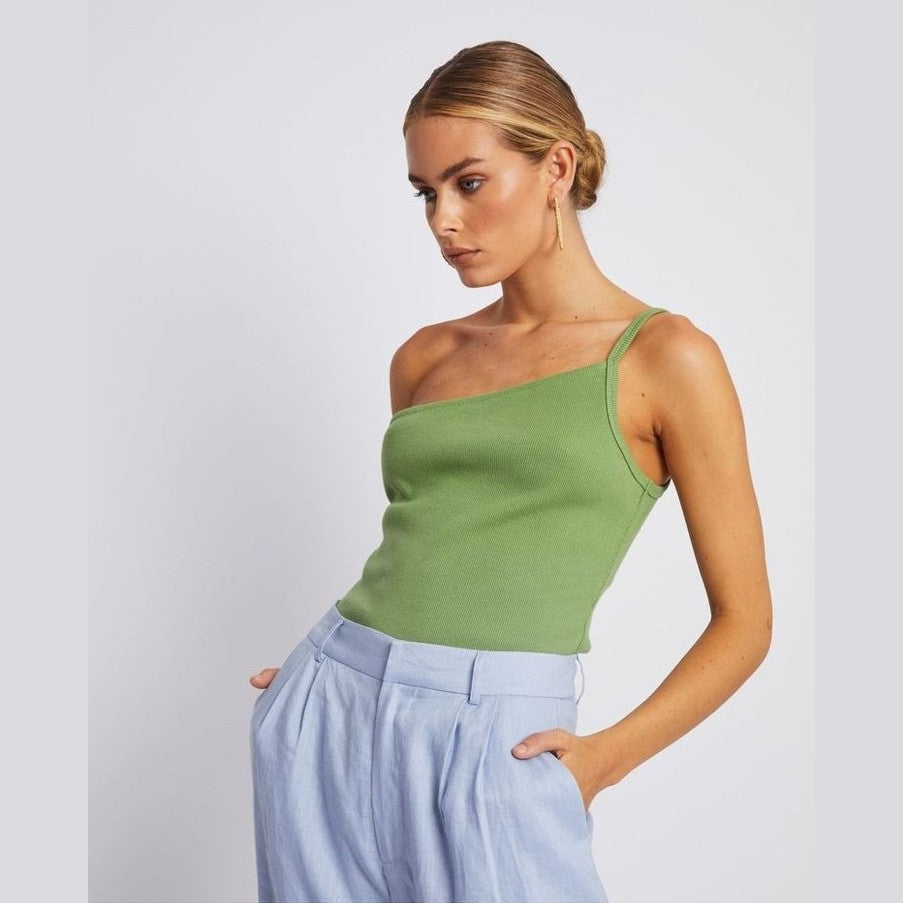 Summi summi - one shoulder bodysuit - olive