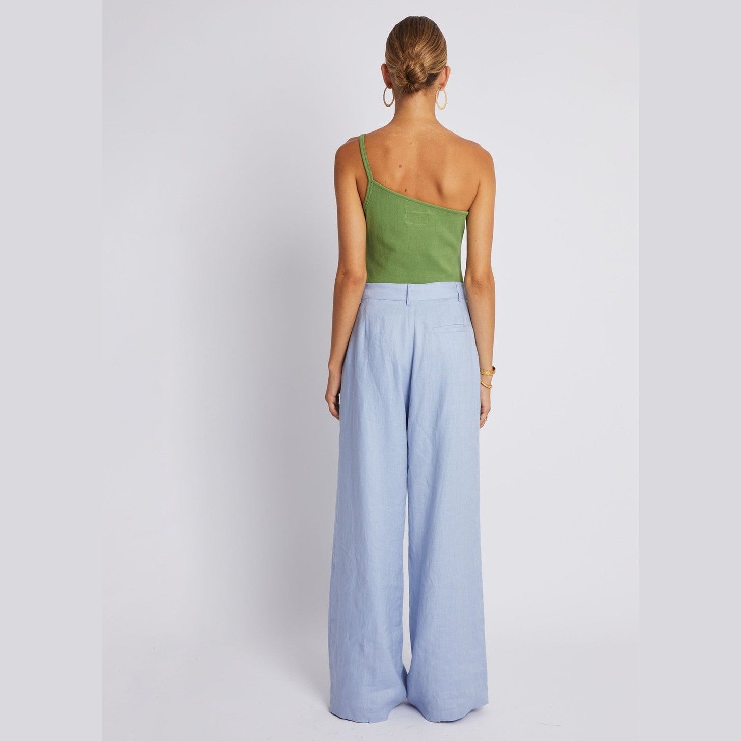 Summi summi - one shoulder bodysuit - olive
