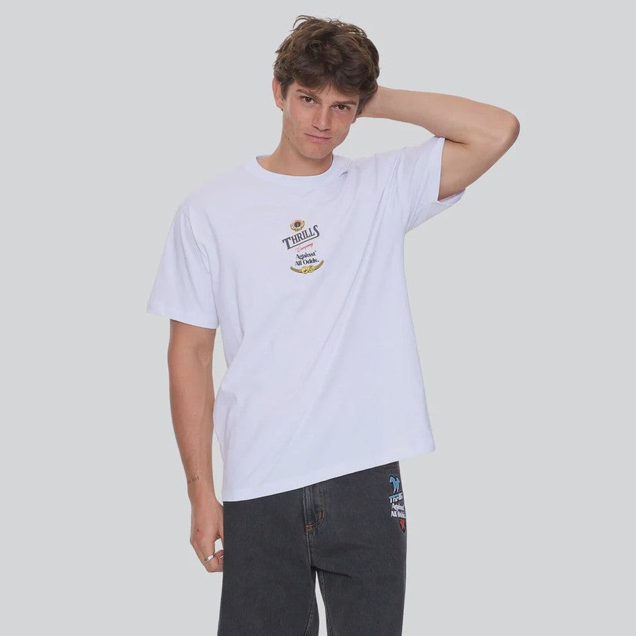 Thrills Against All Odds Merch Fit Tee - White