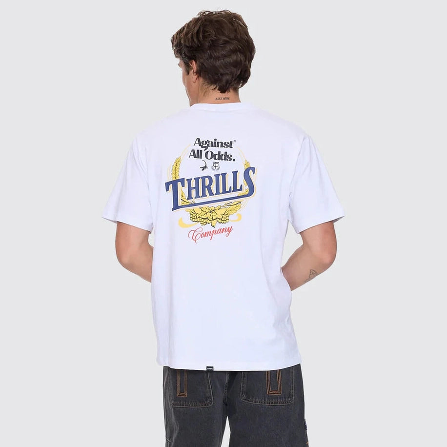 Thrills Against All Odds Merch Fit Tee - White