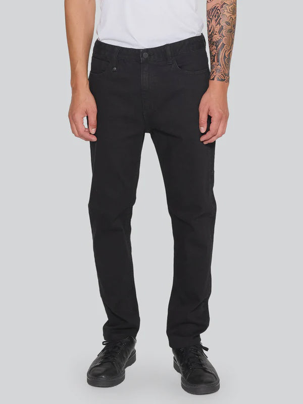 Thrills Bones Slim Denim Jean - Vinyl Black