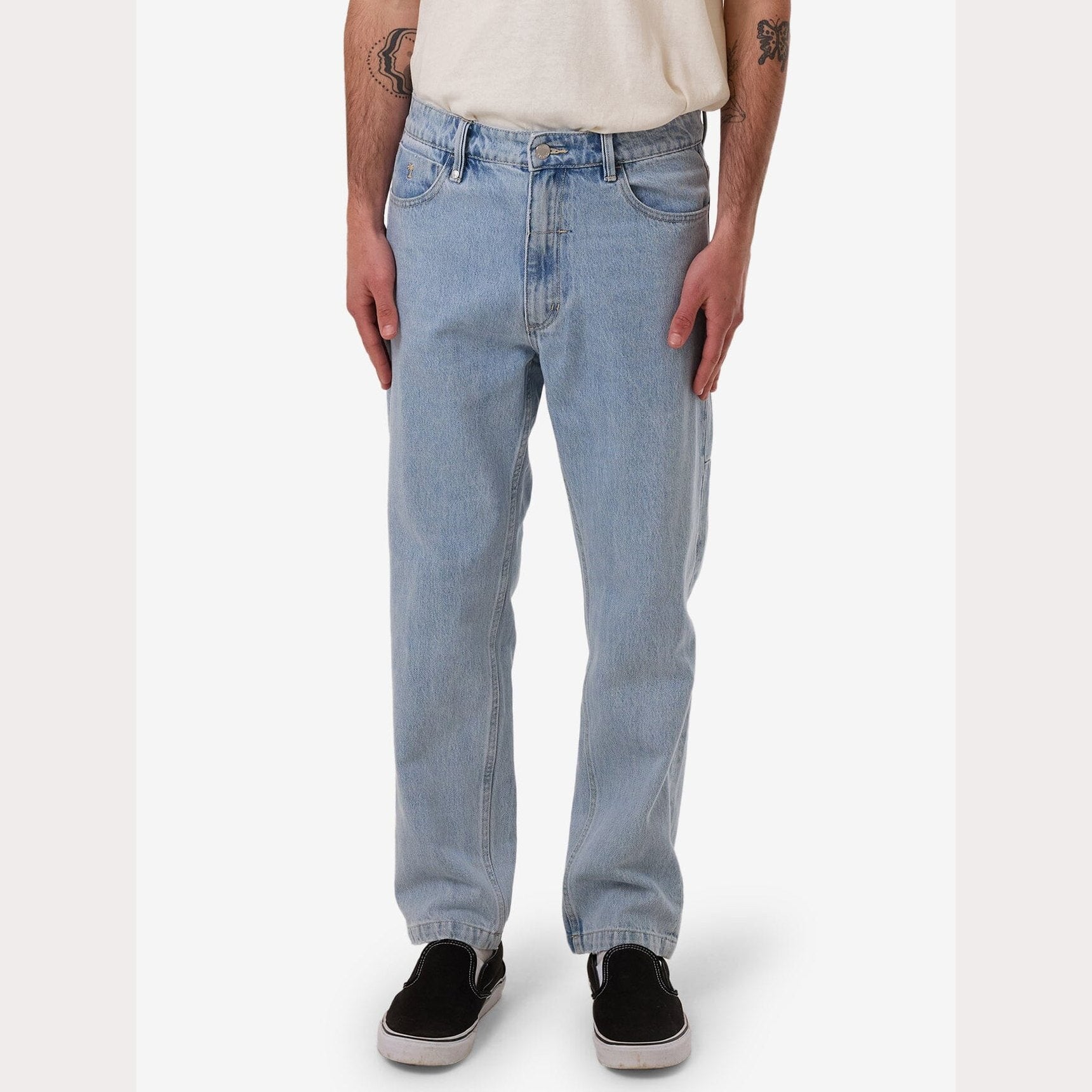THRILLS unchopped denim jean - ageless blue