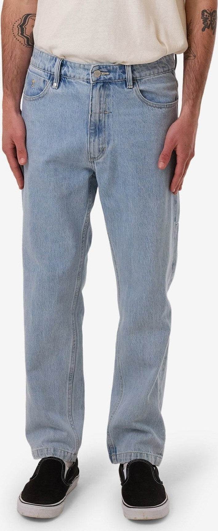 THRILLS unchopped denim jean - ageless blue