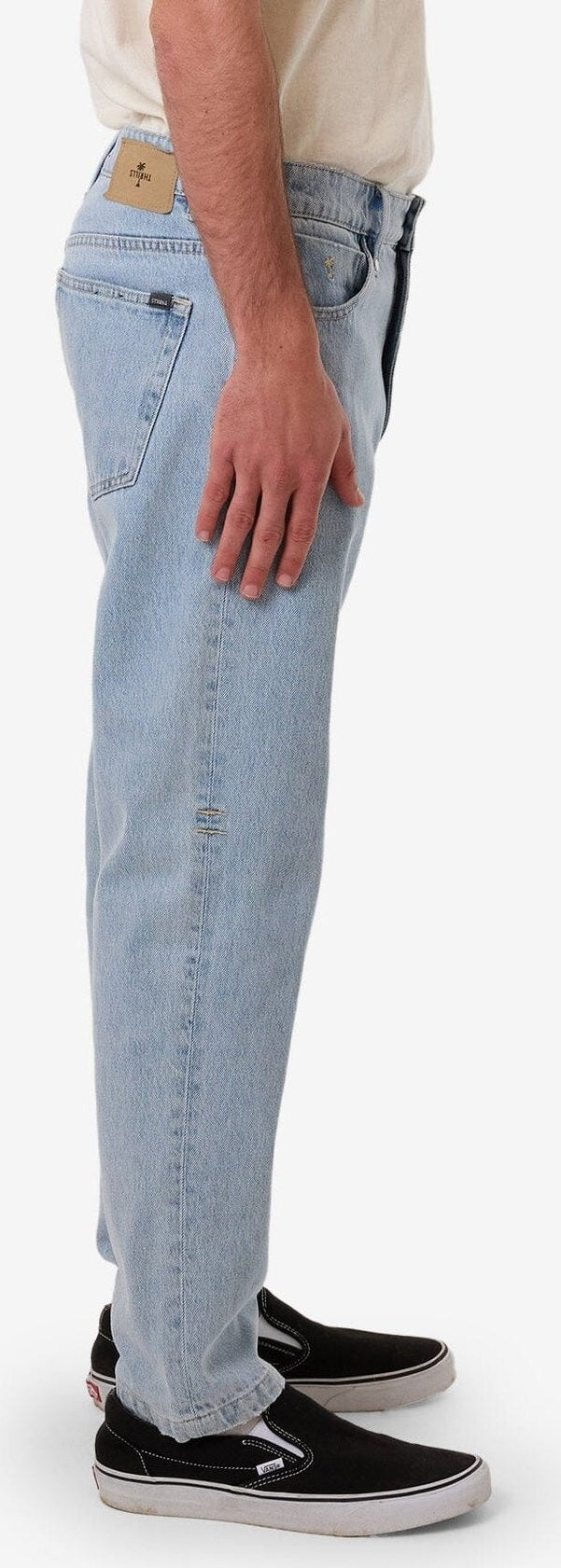 THRILLS unchopped denim jean - ageless blue