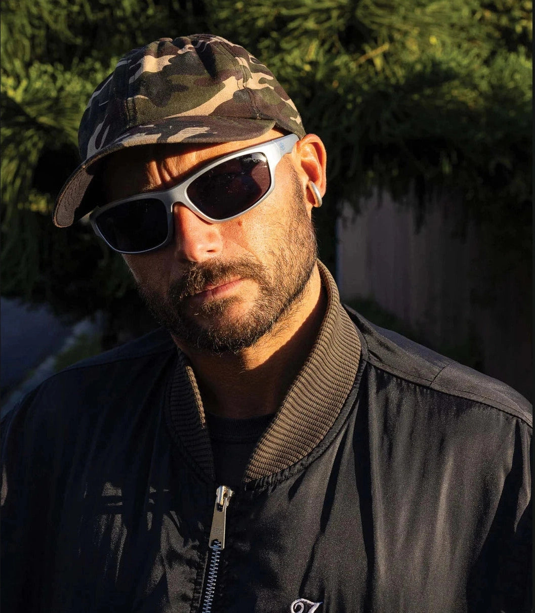 Ritual Vision Teenage Zero Sunglasses Matte Chrome/Grey Lenses