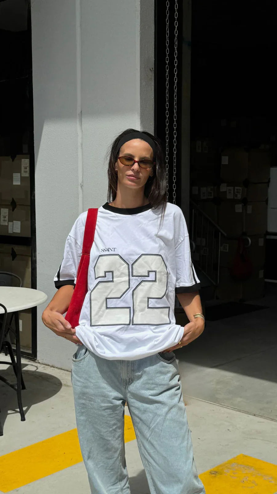 SSAINT Twenty Two Tee - White