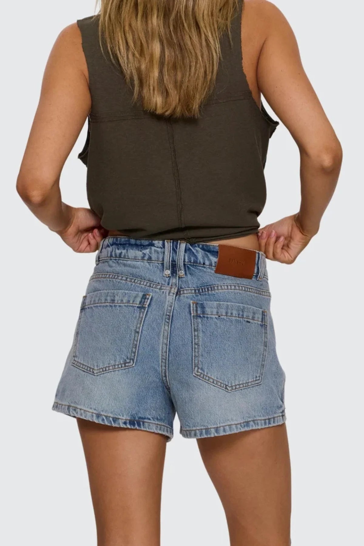 THRILLS - BONNIE MID RISE SHORT - Clam Bake Blue