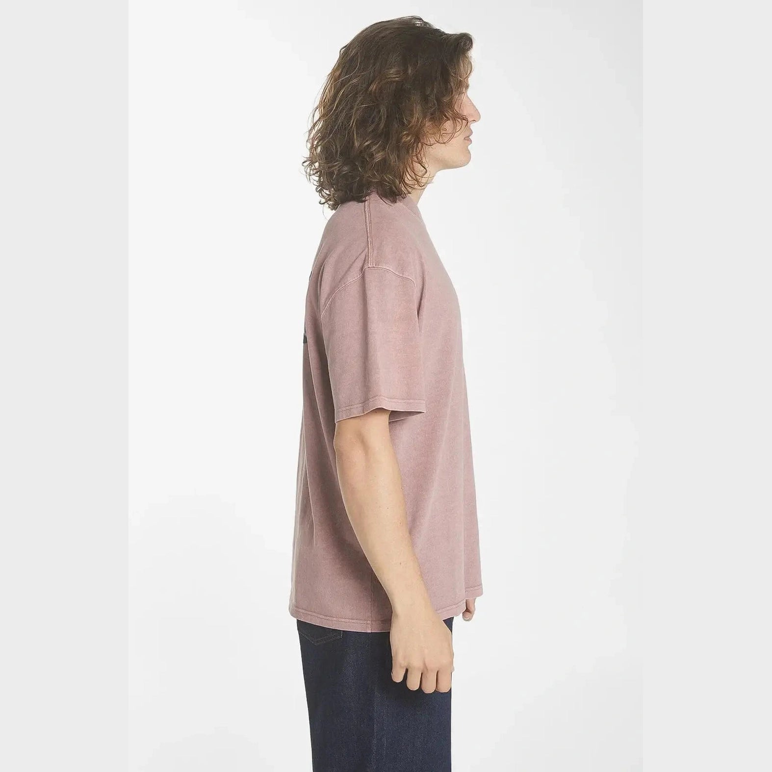 THRILLS Higher magic box fit oversize tee - Burlwood