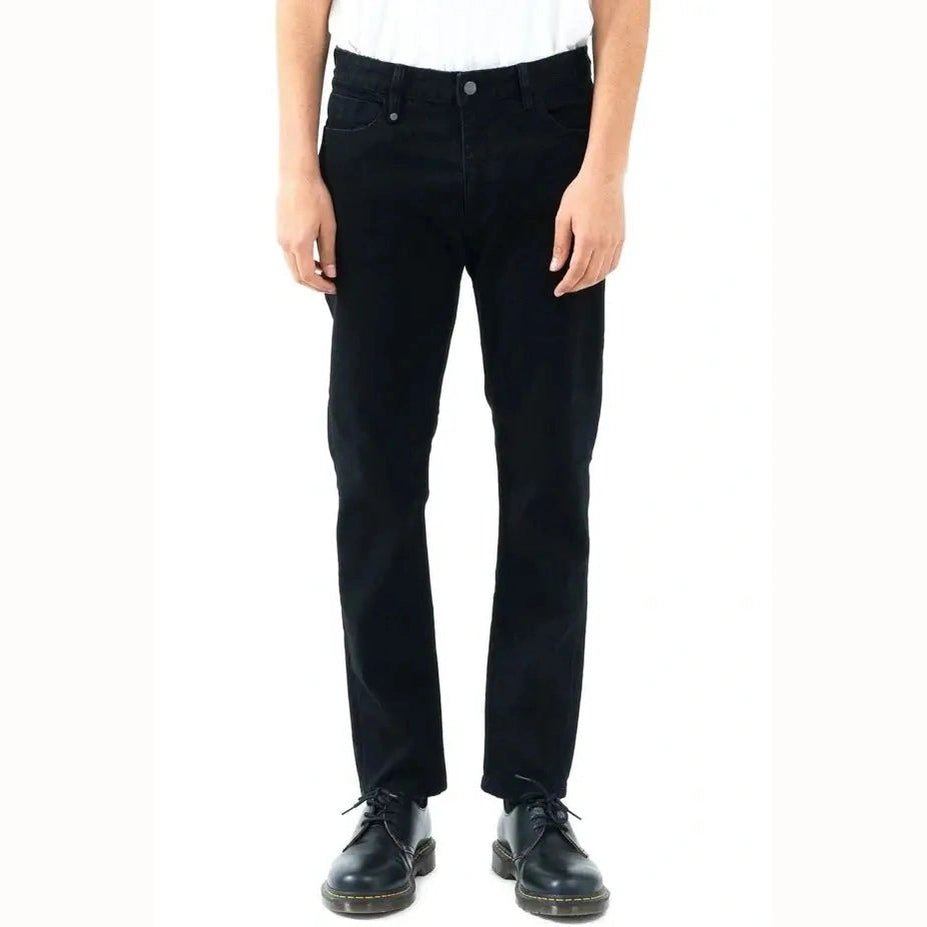 Thrills bones denim jean - black rinse
