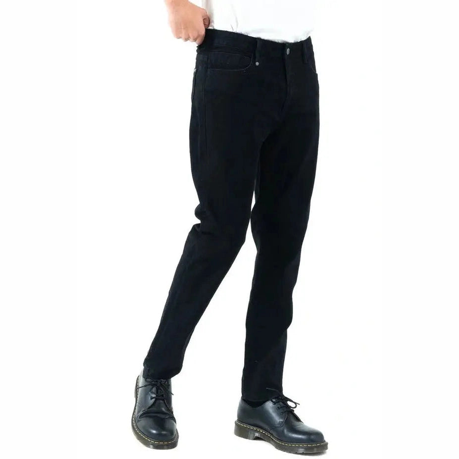 Thrills bones denim jean - black rinse