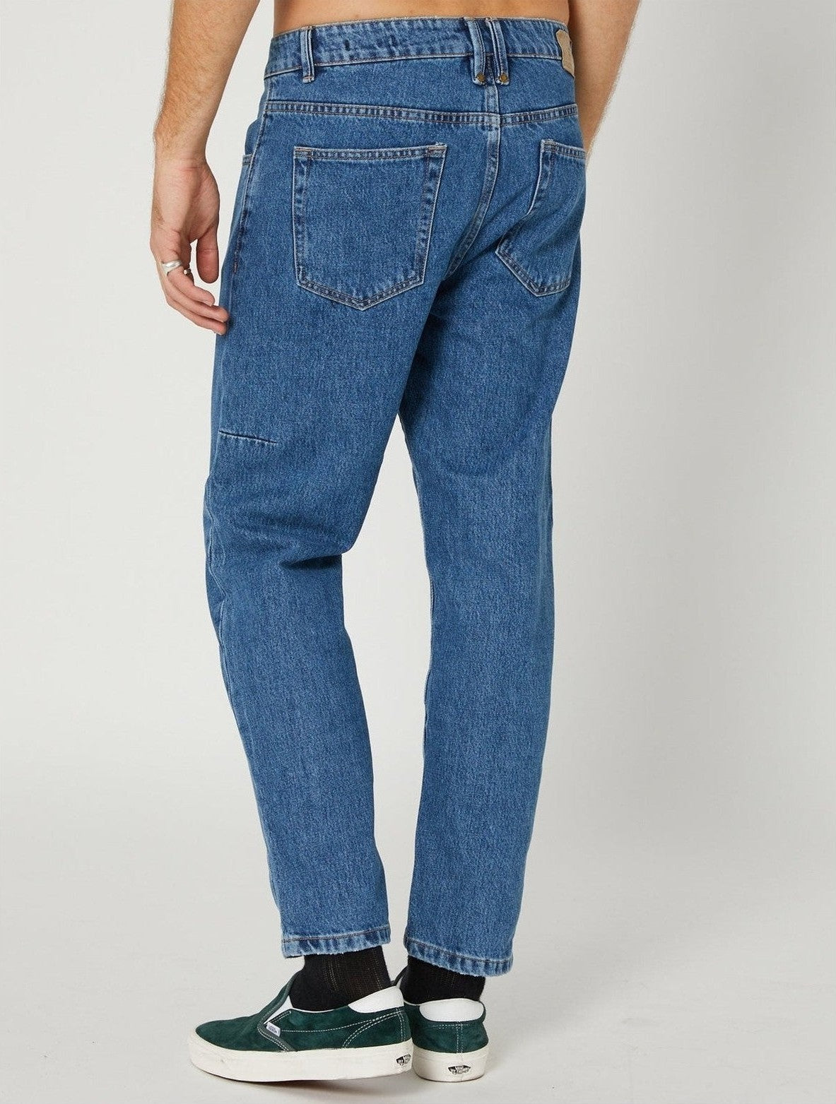 Thrills buzzcut denim jean - highway blue
