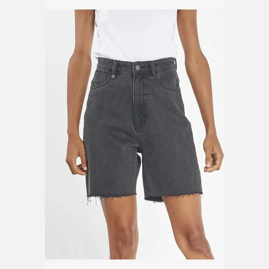 Thrills pulp short - faded black