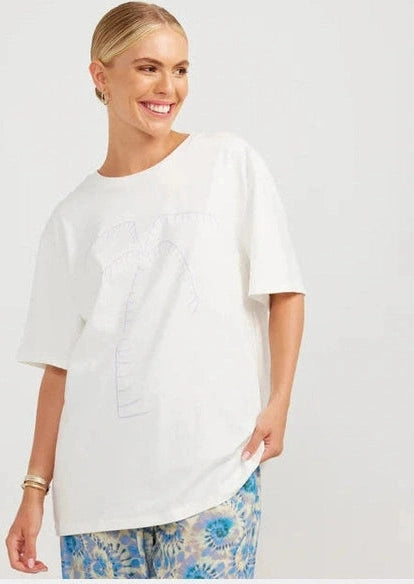 Charlie Holiday PALM BOYFRIEND TEE